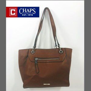 50% OFF  CHAPS Faux Leather bag with 3 large pockets